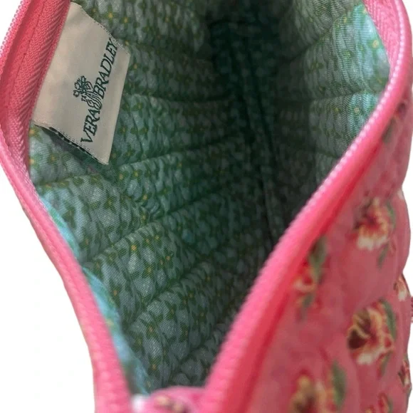 Vera Bradley Retired Pink Pansy Crossbody Bag - Picture 7 of 9